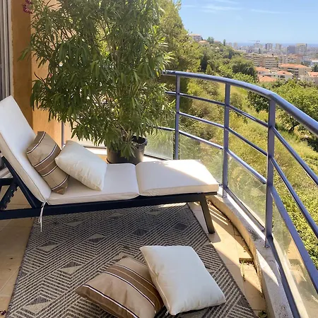 Evasion Vue - Wifi, Piscine, Parking, 4pers * Nizza