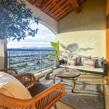 Apartman Evasion Vue - Wifi, Piscine, Parking, 4pers Nizza