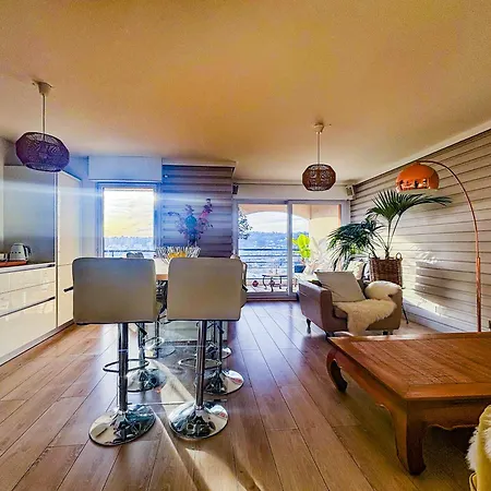 Apartman Evasion Vue - Wifi, Piscine, Parking, 4pers Nizza