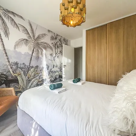 Evasion Vue - Wifi, Piscine, Parking, 4pers * Niza